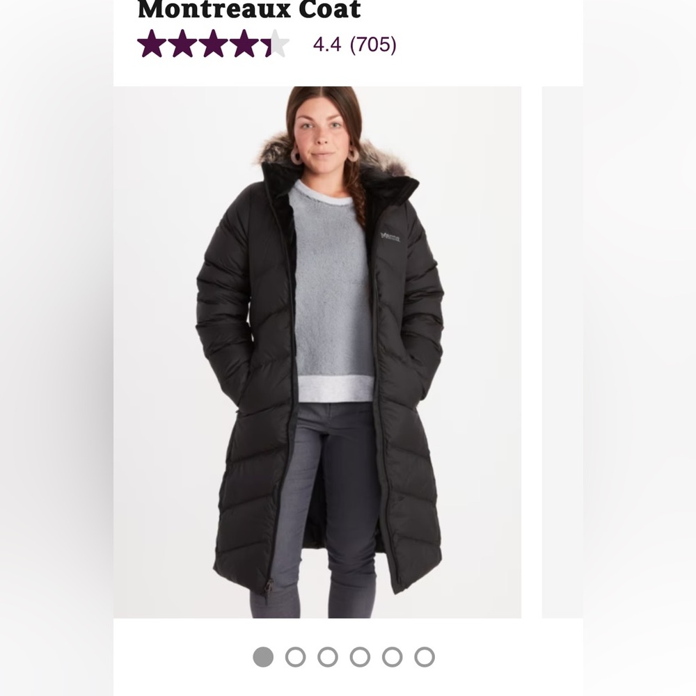 Marmot Montreaux Parka Jacket, black, size M